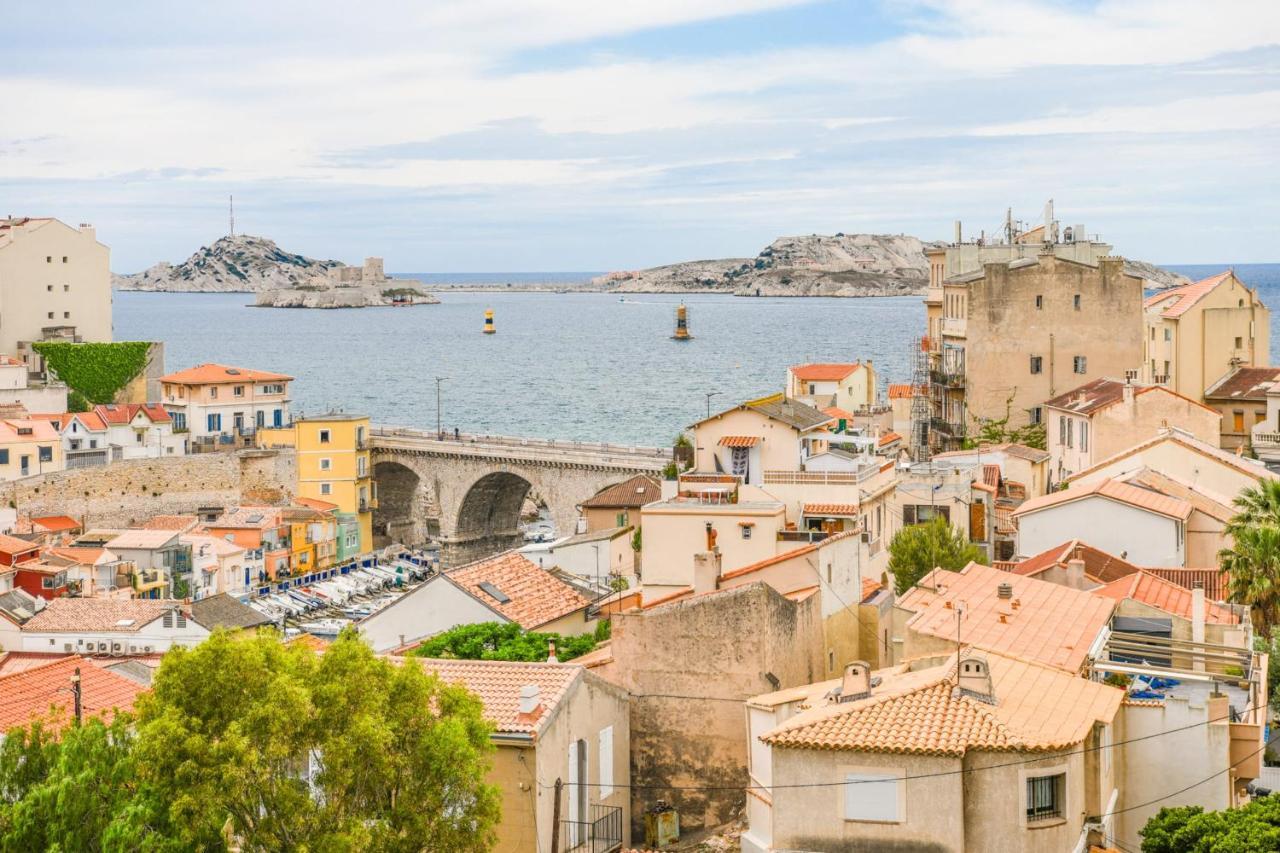 Vallon Des Auffes - Vue Imprenable Sur La Mer Marsiglia Esterno foto